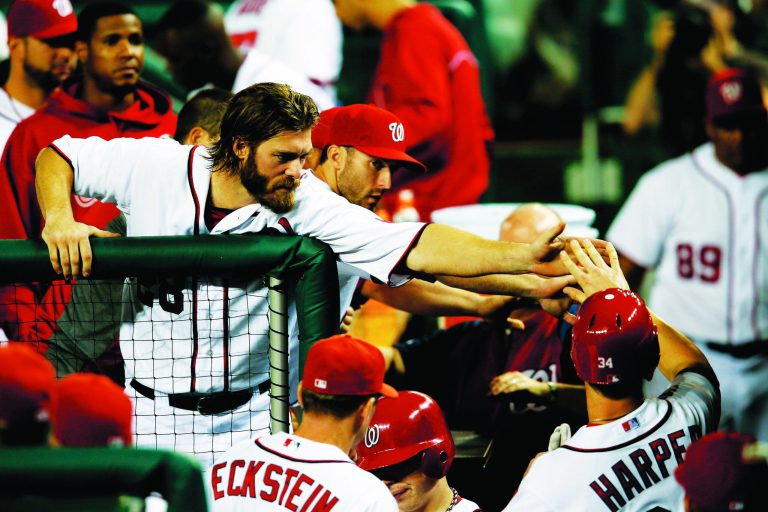 Rob Carr/Getty Images
The Washington Nationals have 38 games left in the regular season and are leading the National League East.