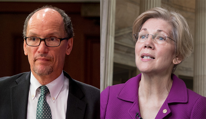 Elizabeth Warren disagrees with Tom Perez’s litmus test on abortion