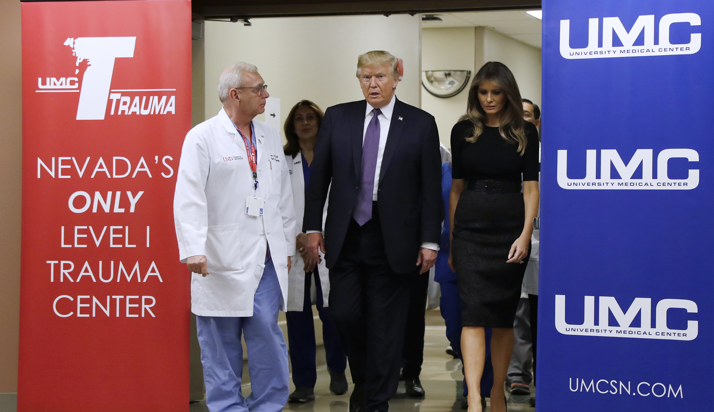 Trump addresses ‘a nation in mourning’ in Las Vegas