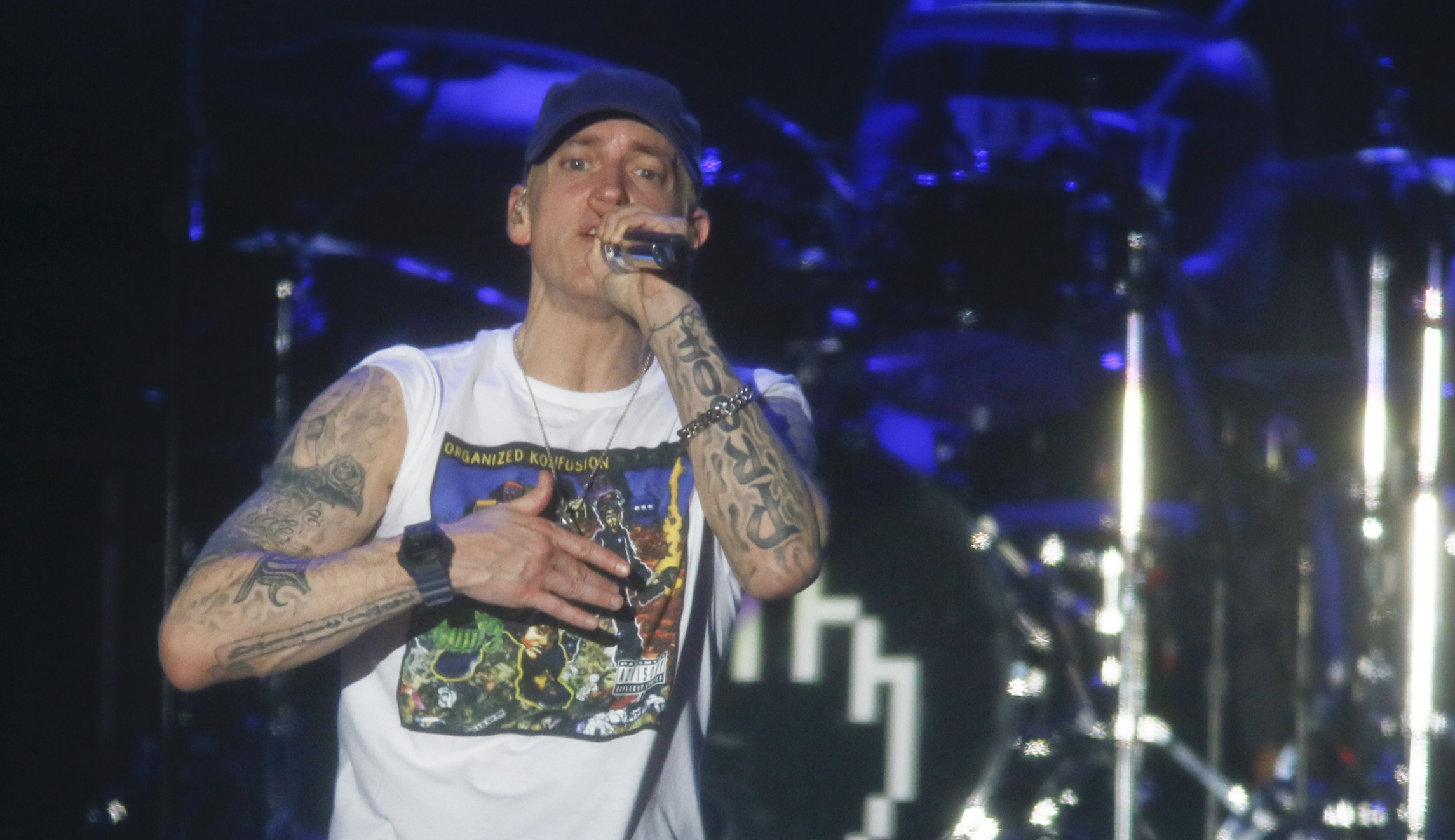 Media omit Eminem’s history of bigoted lyrics after anti-Trump freestyle