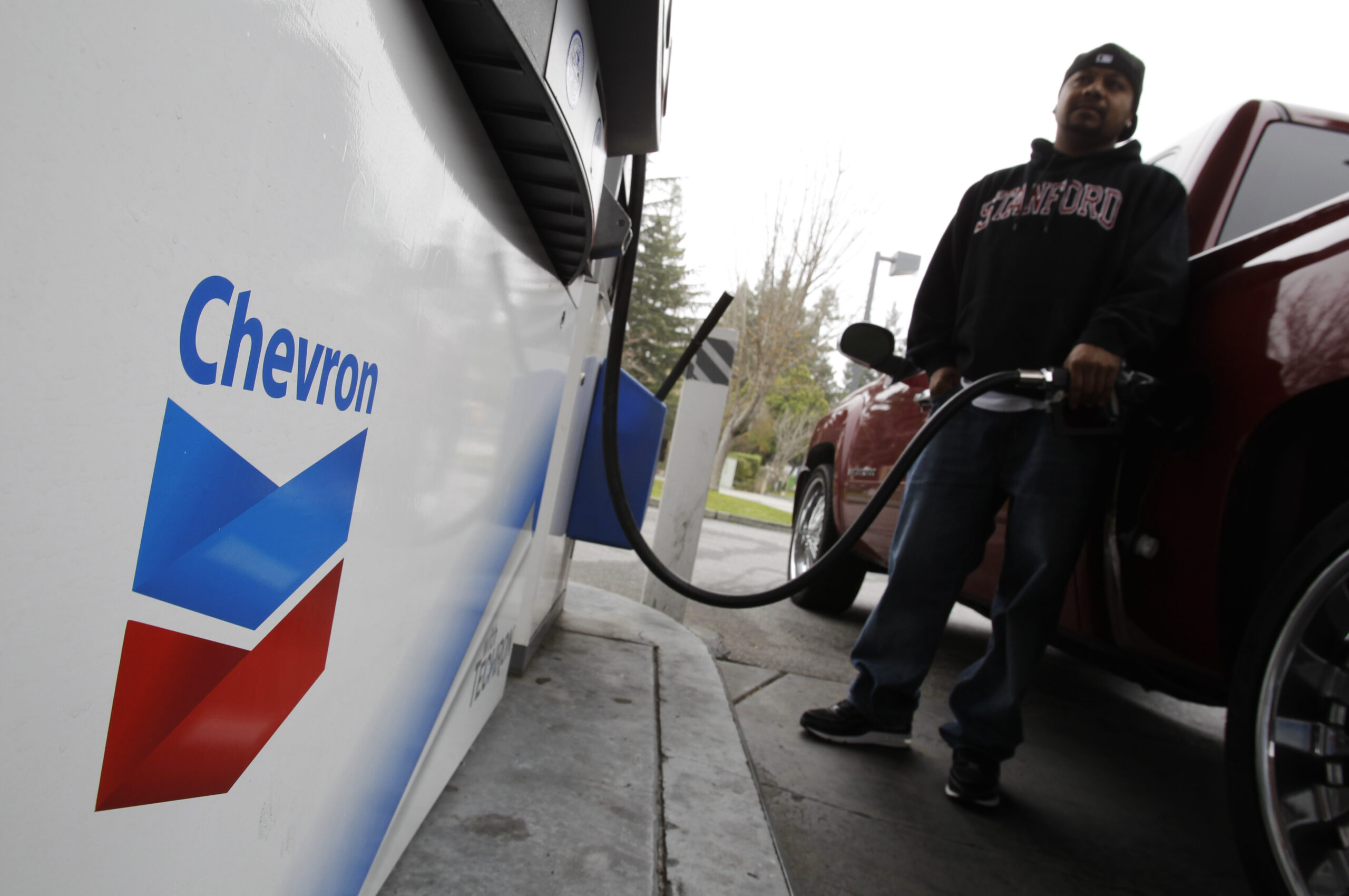 Chevron profit plunges on lower production, prices