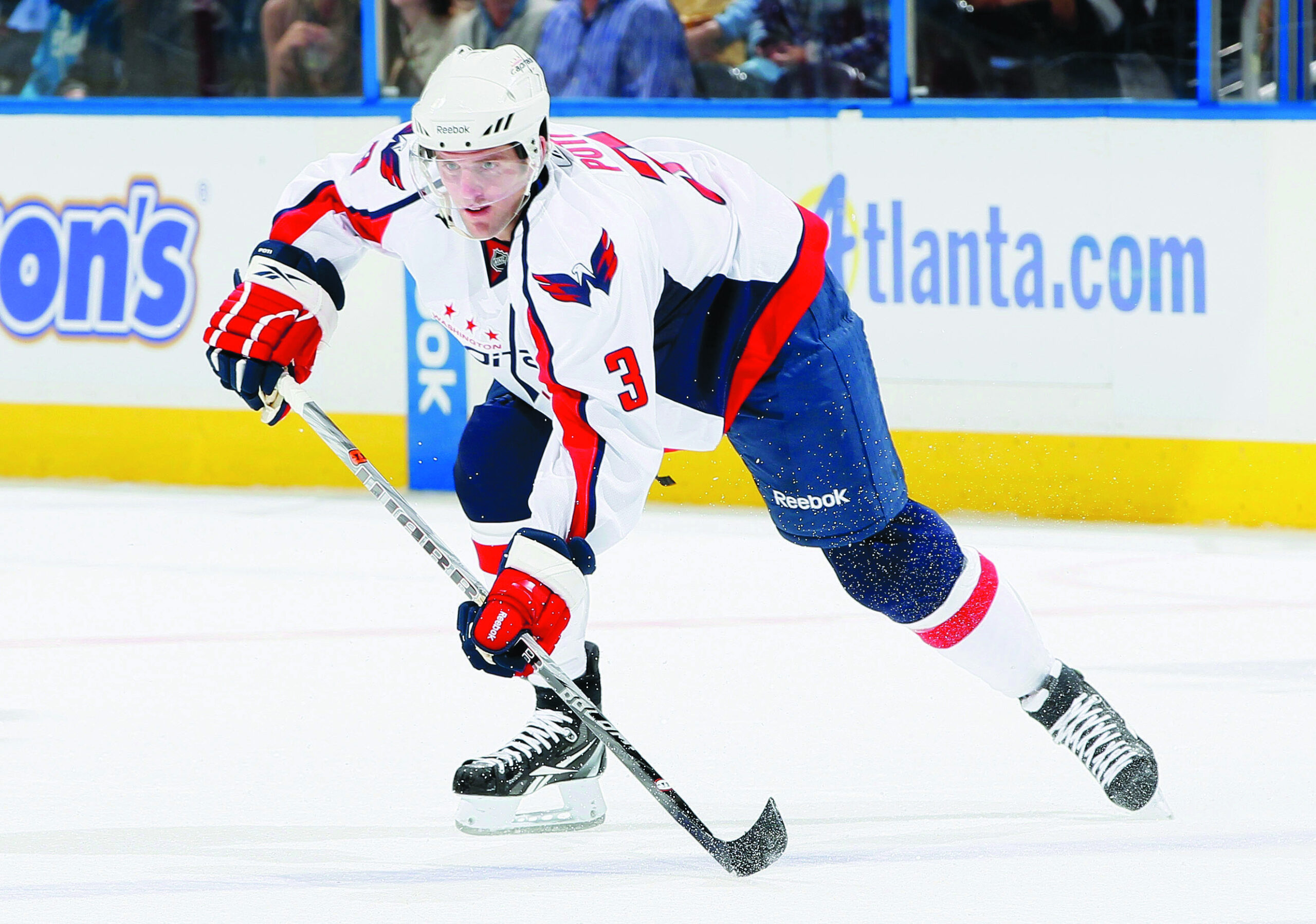Capitals’ Tom Poti taking a crack at a return to the ice