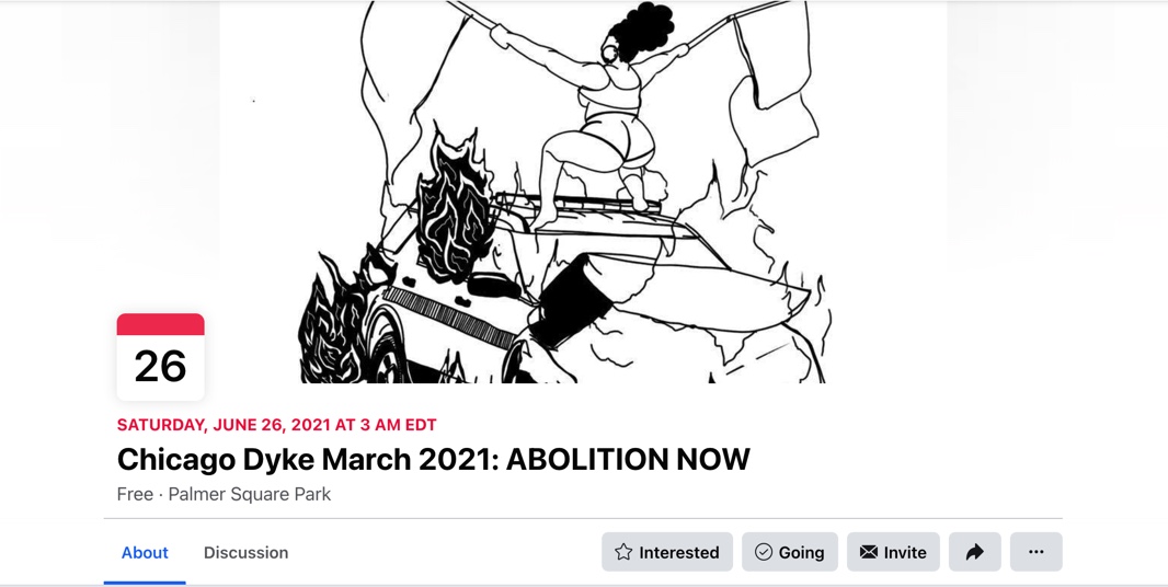 Chicago Dyke March New Promotional Flyer