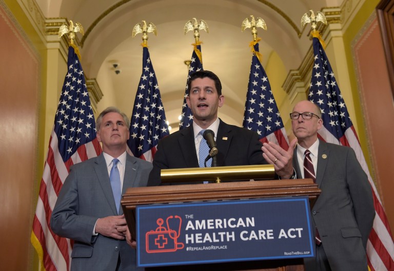 The massively unpopular bill has currently been dubbed the American Healthcare Act. That name probably won't stick. (AP Photo/Susan Walsh)