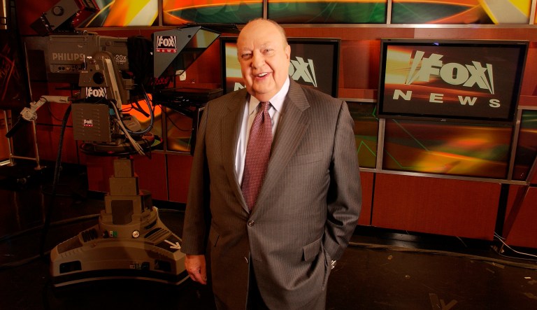 Roger Ailes, the founding CEO of Fox News, died Thursday morning, according to a statement by his wife. (AP Photo/Jim Cooper, file)