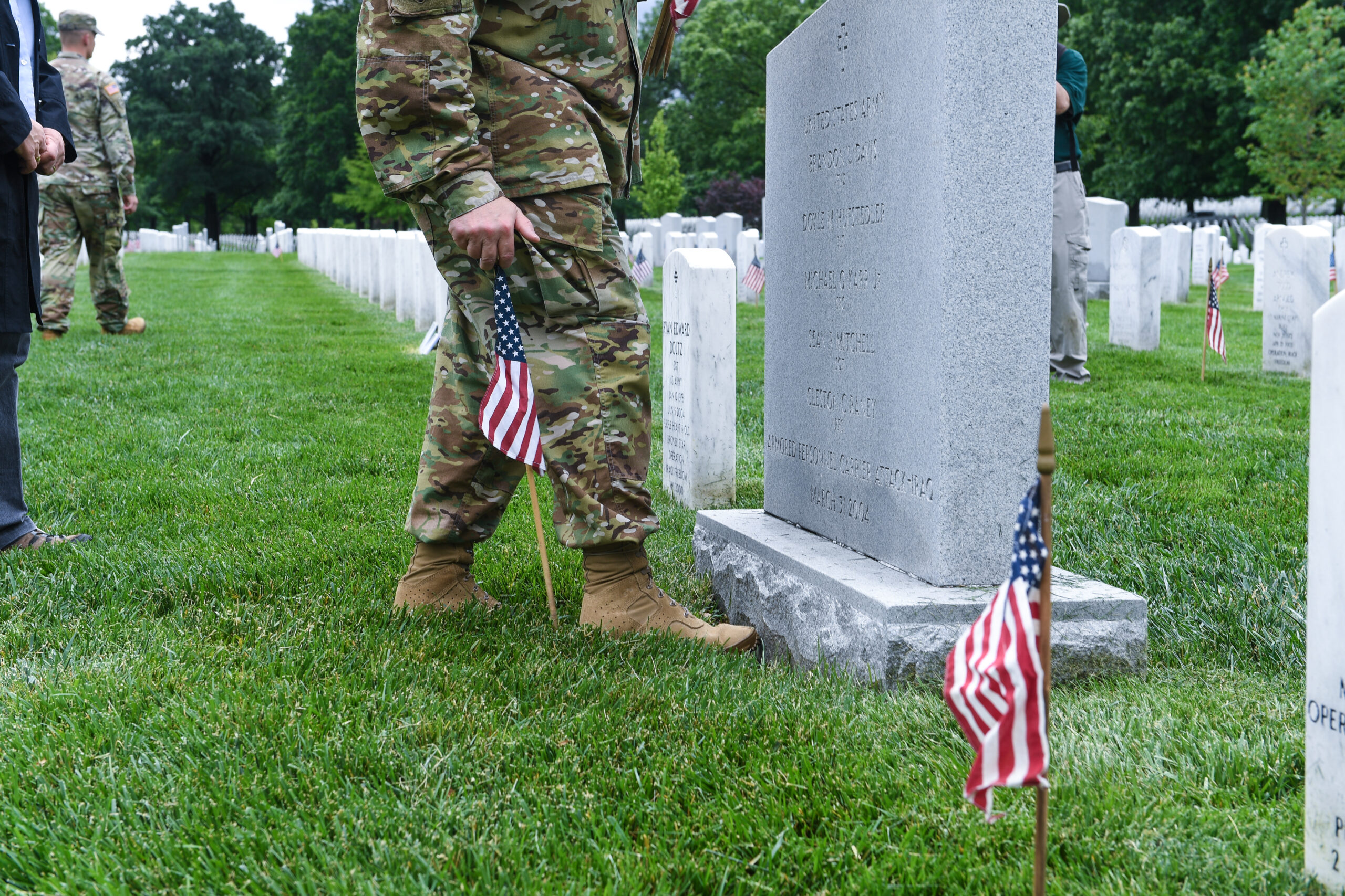 On hallowed ground, a 70-year-old Memorial Day tradition