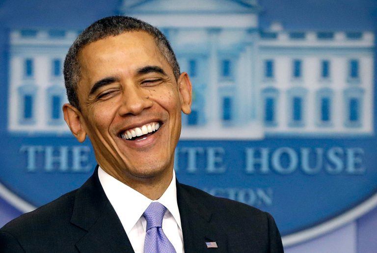 President Barack Obama smiles as he prepares to answer a question during an end-of-the year news conference in the Brady Press Briefing Room at the White House in Washington, Friday, Dec. 20, 2013. Obama will depart later for his home state of Hawaii for his annual Christmas vacation trip. It's the first time in his presidency that his departure plans have not been delayed by legislative action in Washington. (AP Photo/Pablo Martinez Monsivais)