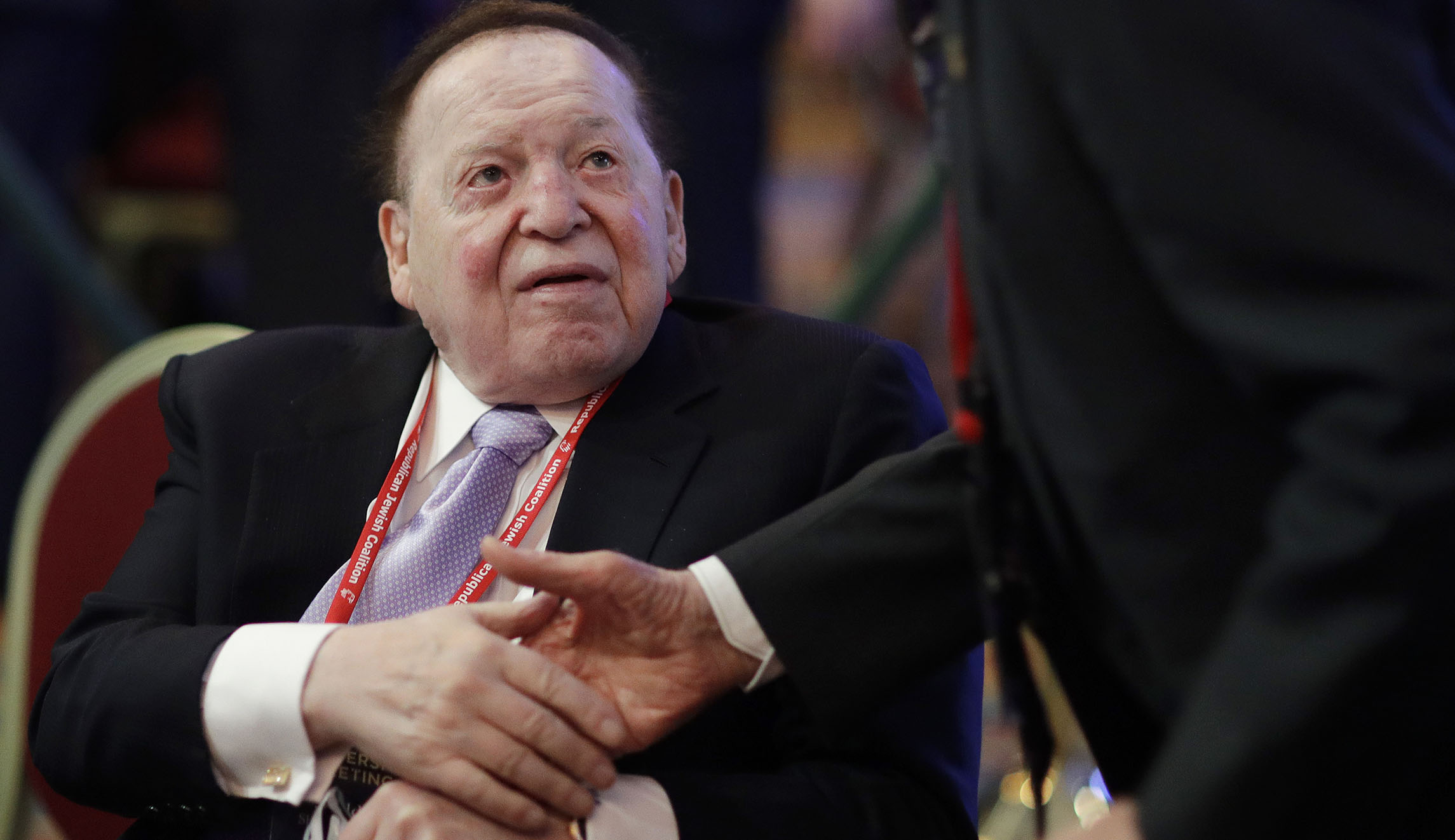 Trump, Sheldon Adelson talked Las Vegas shooting, policy at White House meeting Monday