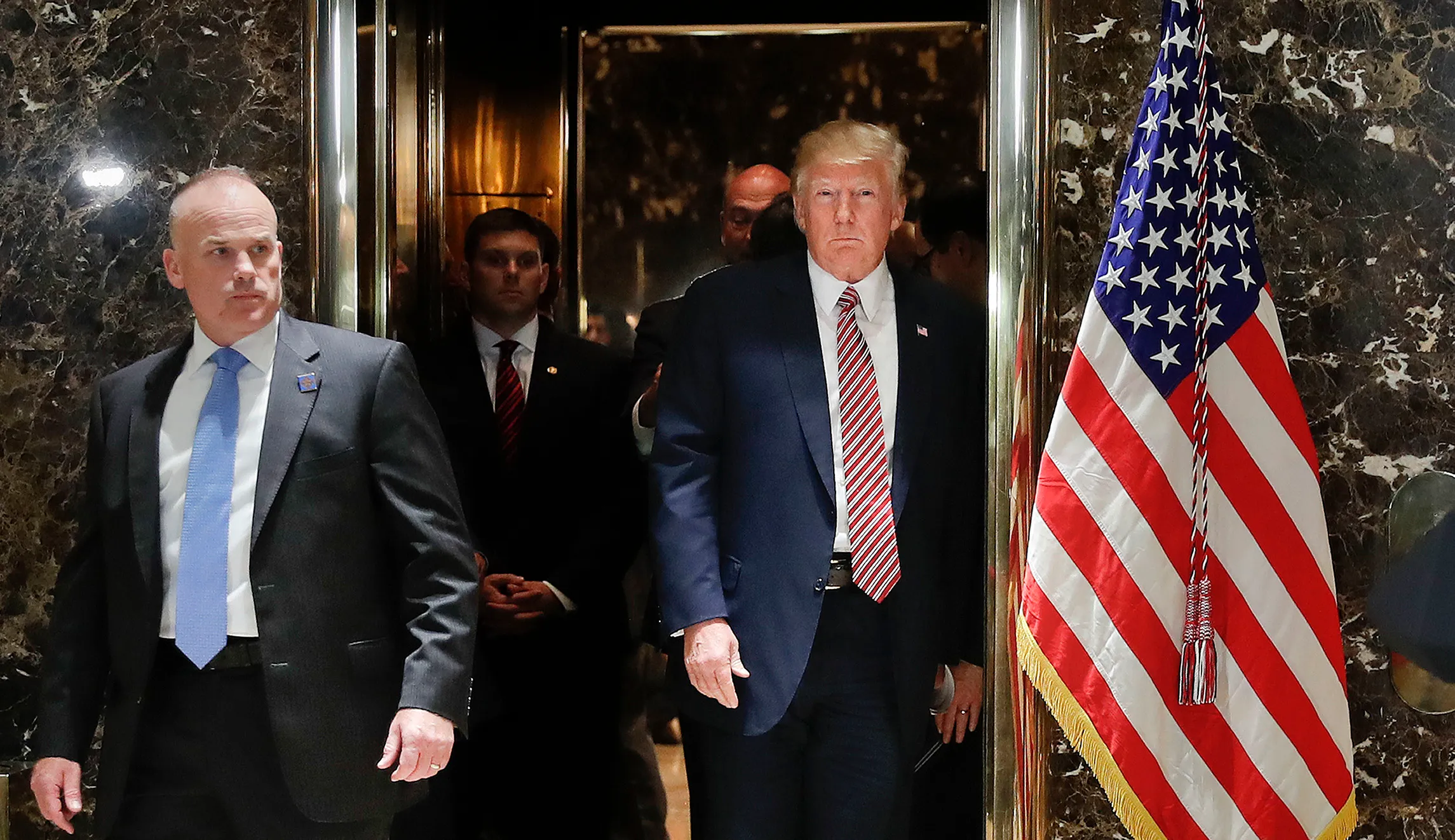 ‘Never happened!’: Trump denies forcibly kissing woman in lobby of Trump Tower