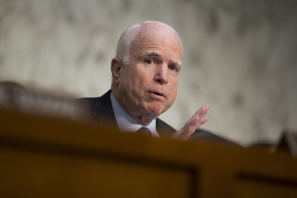 McCain may support women registering for draft