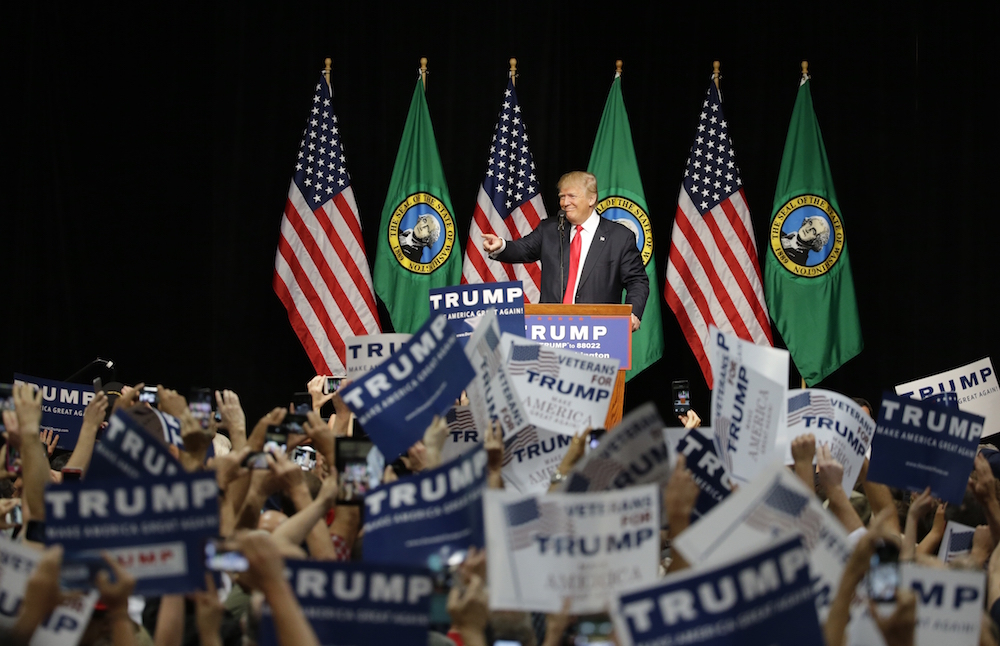 Does Trump have to distance himself from his fringe supporters?