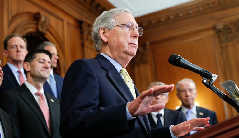 The longer McConnell stalls on healthcare, Walker believes, the more likely it becomes that Republicans will lose their majority in the House. (AP Photo/Pablo Martinez Monsivais)