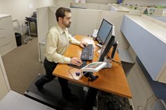 More Americans exercise while they work