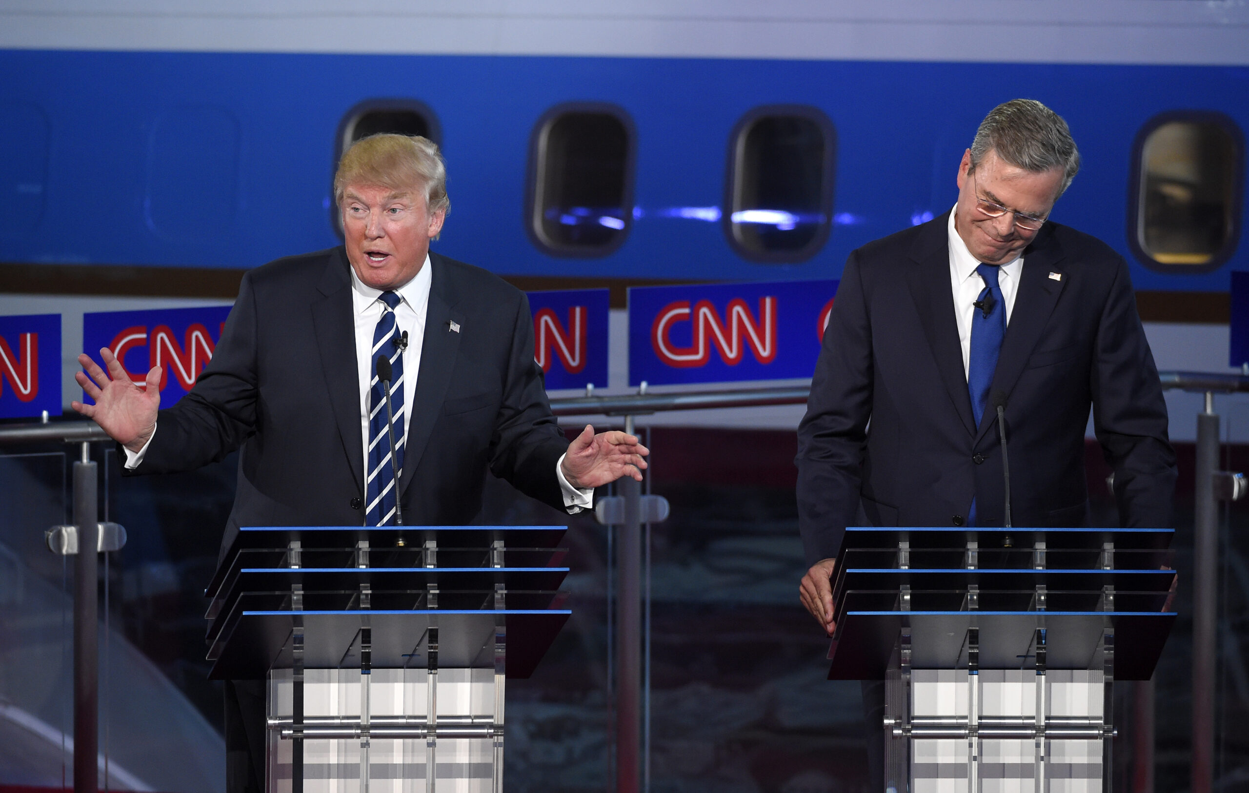 Trump takes control of Bush website