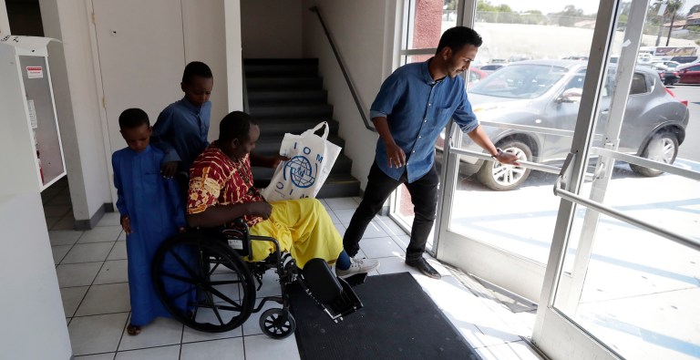 As of Wednesday, 50,086 refugees have been admitted since the budget year began last October. (AP Photo/Gregory Bull)