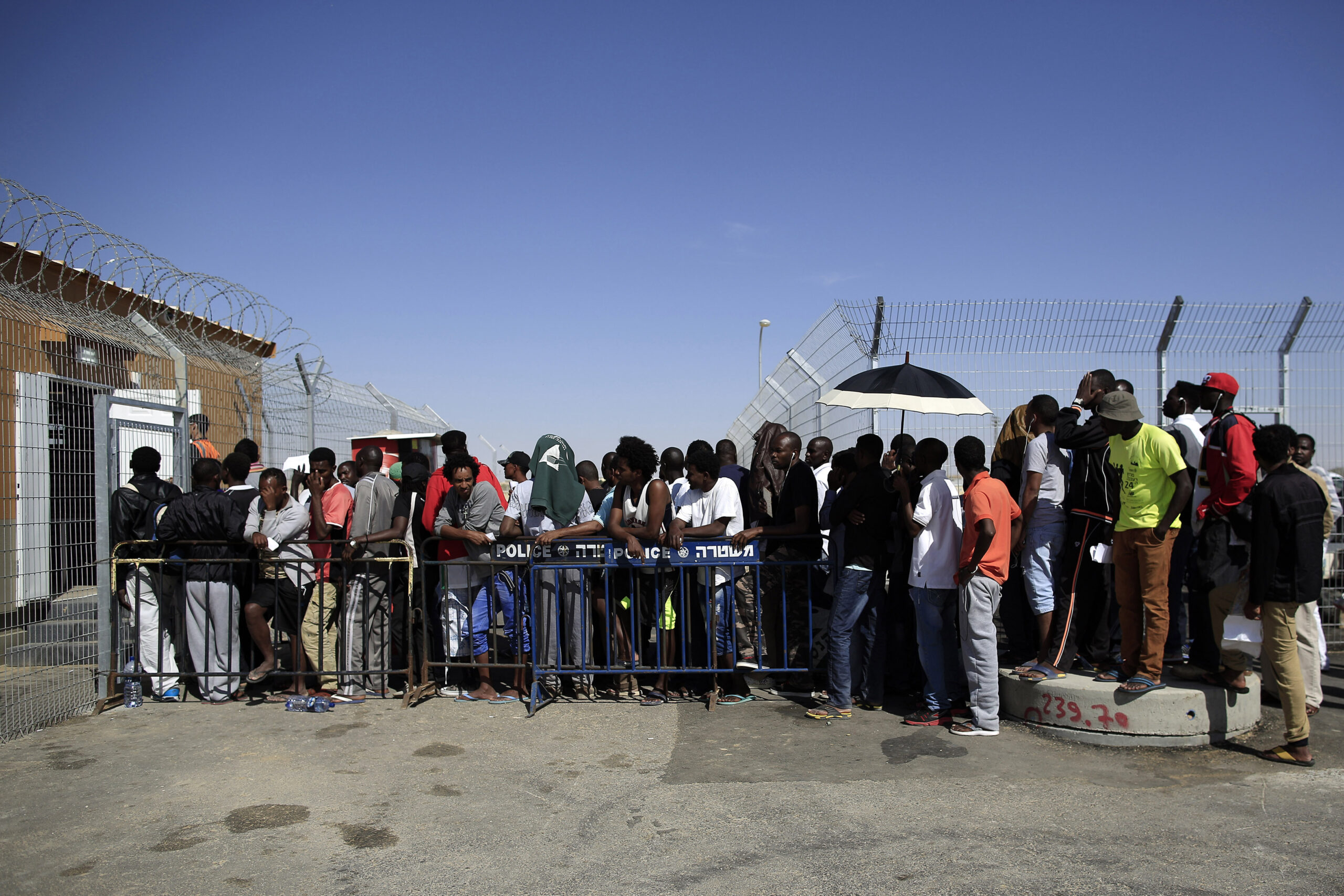 African migrants in Israel hold Passover meal