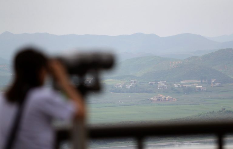 President Trump can't just start a second Korean War by himself -- that is, unless he wants to abrogate a six-decades-old treaty, scholars and the president of South Korea say. (AP Photo/Lee Jin-man)