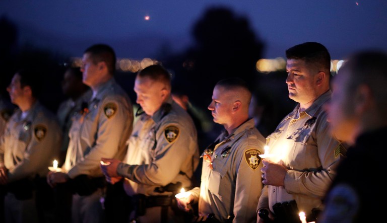 It is not clear whether Trump plans to donate money from his personal wealth or from the Trump Organization. It's also not clear if the donation will go directly to the police department or some other function of the city government. (AP Photo/John Locher)