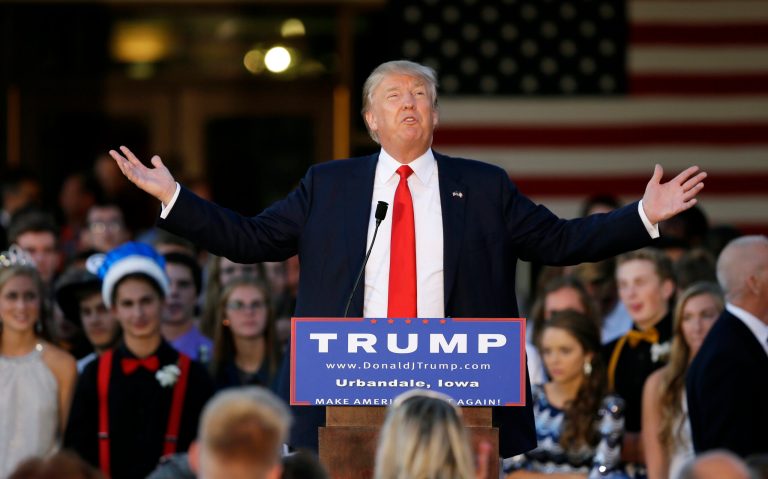 A new Fox News poll, taken Sept. 20-22, suggests Trump's post-debate lead over the Republican field is stable.Â (AP Photo/Charlie Neibergall)