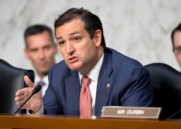   FILE - In this July 24, 2013 file photo, Sen. Ted Cruz, R-Texas speaks on Capitol Hill in Washington. After Mitt Romneyâs 2012 loss, many senior Republicans concluded the party must moderate its image on issues such as immigration and reproductive rights. But some GOP lawmakers have done the opposite. They imposed new restrictions on abortion in several states. They are strongly resisting a broad immigration bill in the U.S. House. Theyâre waging a steady assault on âObamacare,â with some House and Senate Republicans vowing to shut down the government if thatâs what it takes to choke off the health care law Congress enacted in 2010. (AP Photo/J. Scott Applewhite, File)  