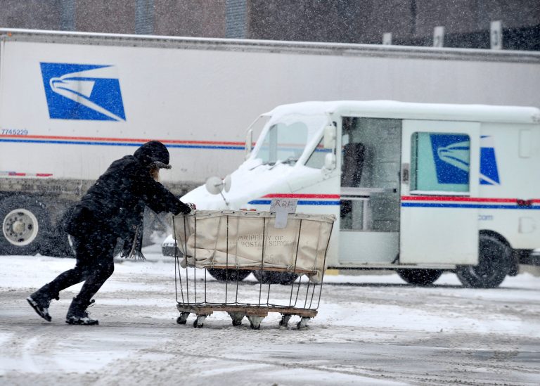 The U.S. Postal Service has long vowed that neither bad weather nor gloom of night will keep it from delivering the nation's mail. But sagging incomes, rising debt and the nation's increasing reliance on electronic communication are threatening the organization like Mother Nature never could.ÃÂ (AP Photo/The Republic, Joel Philippsen)