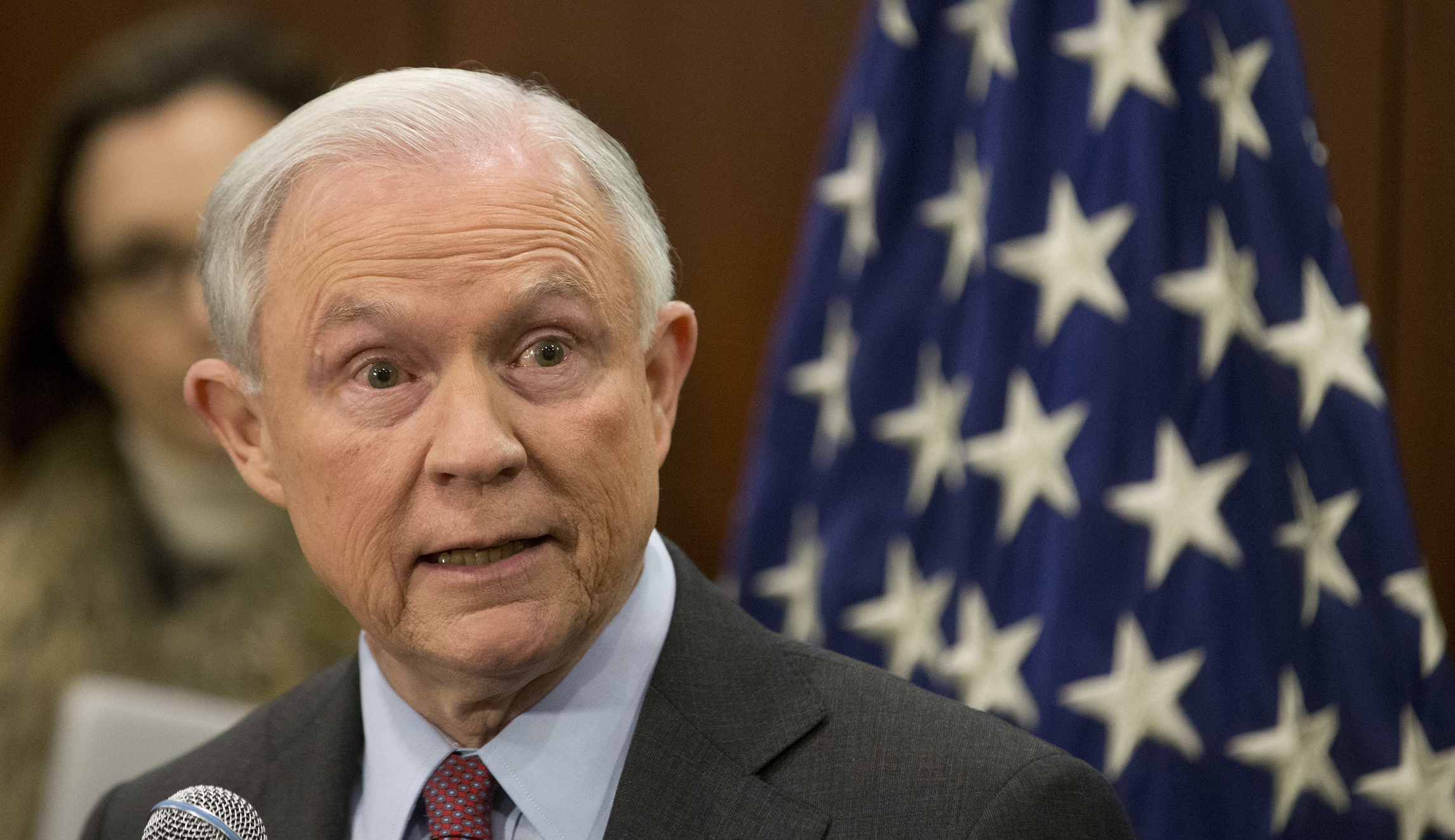 Sean Spicer leaves door open for Jeff Sessions to invoke executive privilege