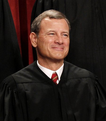 Supreme Court Chief Justice John Roberts (AP photo)