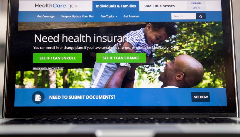 Republicans are considering giving Trump's Department of Health and Human Services less power over whether a state can opt out of health insurance regulations than the agency has now. (AP Photo/Andrew Harnik, File)