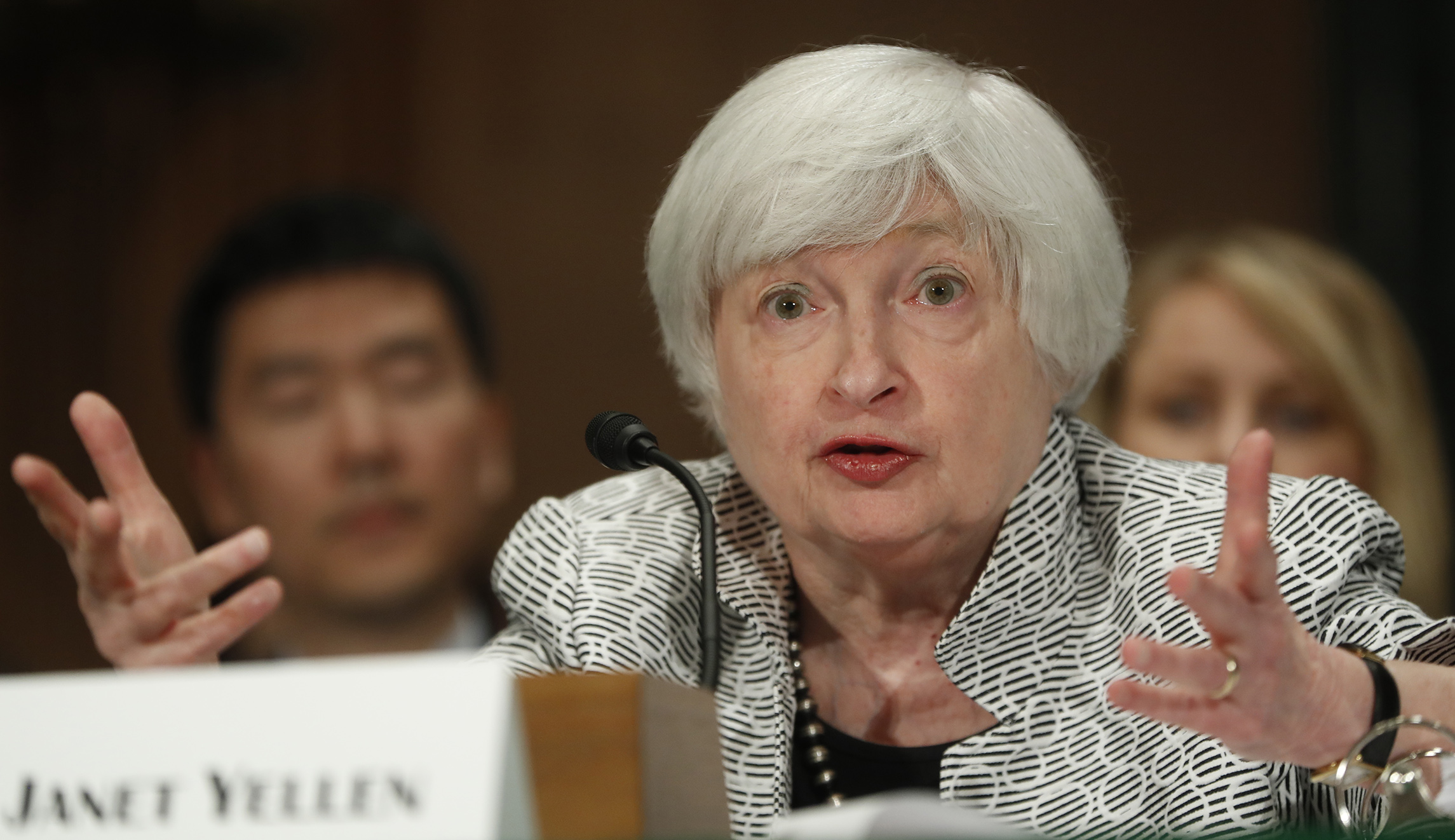 Janet Yellen: Trump’s goal of 3 percent growth is ‘quite challenging’