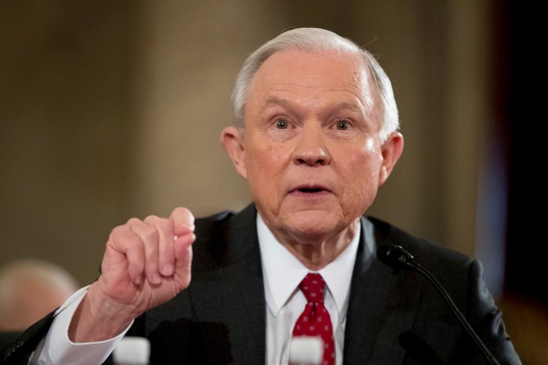 Senate Democrats deployed an obscure rule on Tuesday to delay a committee vote on attorney general nominee Jeff Sessions. (AP Photo/Andrew Harnik)