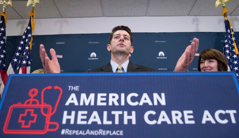 By voting to take up the House-passed AHCA later this week, senators have an opportunity to cut taxes on the middle class and rein in out of control spending through bold entitlement reform. (AP Photo/Andrew Harnik)