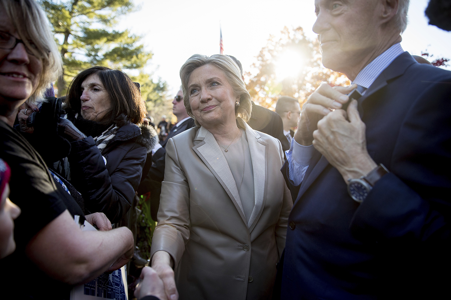 Clinton takes Trump’s home state of New York