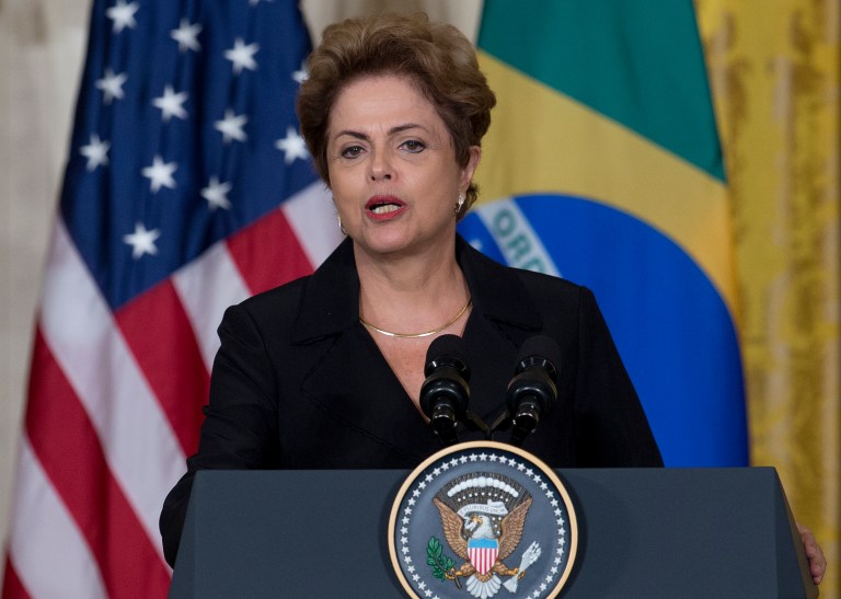 The new collaboration comes ahead of major international negotiations on climate change slated for later this year in Paris, in which Obama wants Brazil's support. (AP Photo)