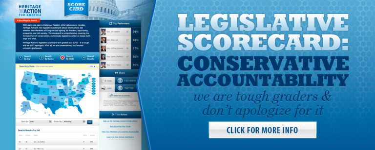 Heritage Action is the scorecard for conservatives