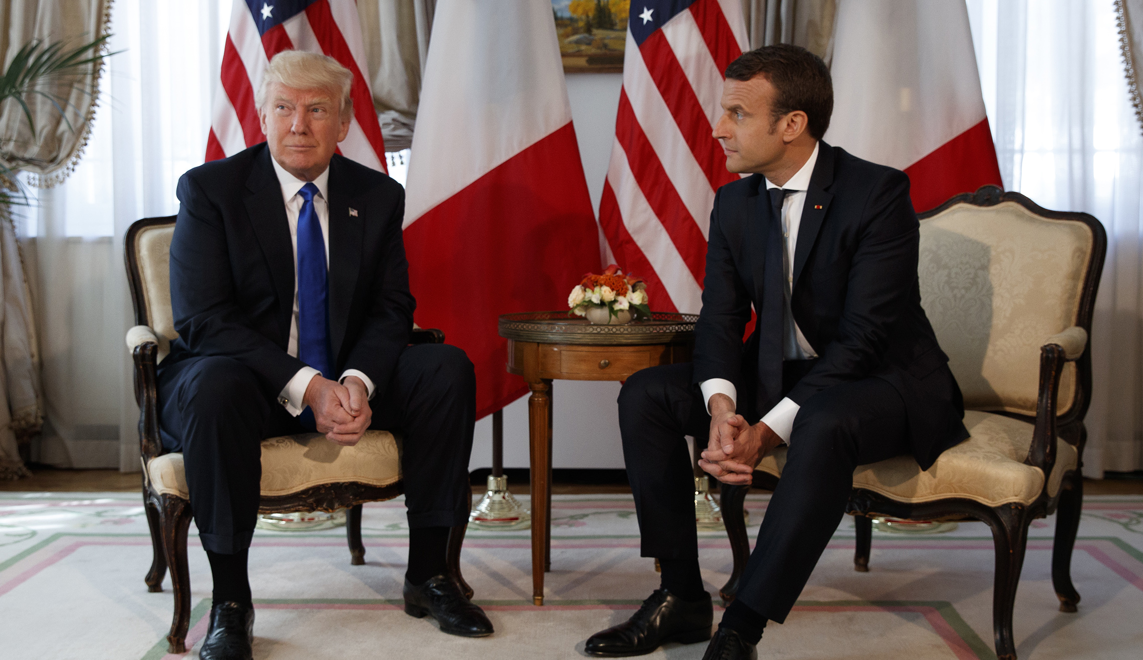 Macron sways Trump on plan to create ‘strong and lasting footprint’ in Syria