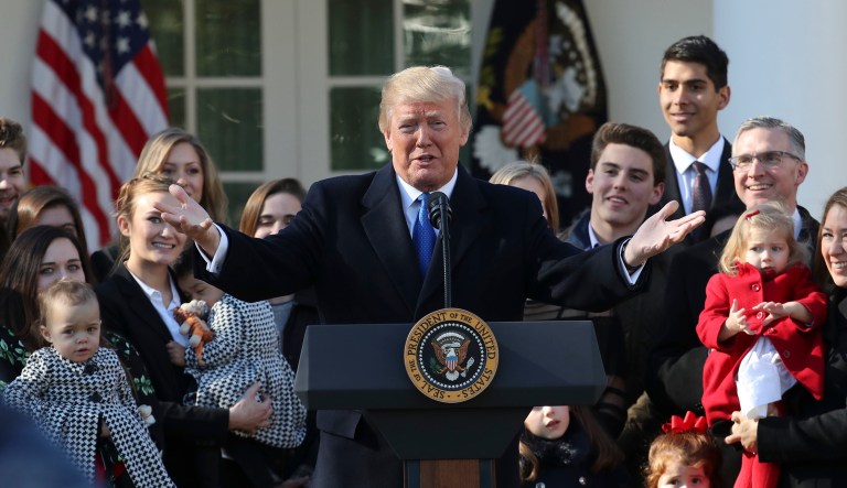 Anti-abortion activists descend on Washington from across the country every year to protest the Supreme Court's landmark decision in Roe v. Wade, which affirmed a woman's constitutional right to abortion. (AP Photo/Pablo Martinez Monsivais)