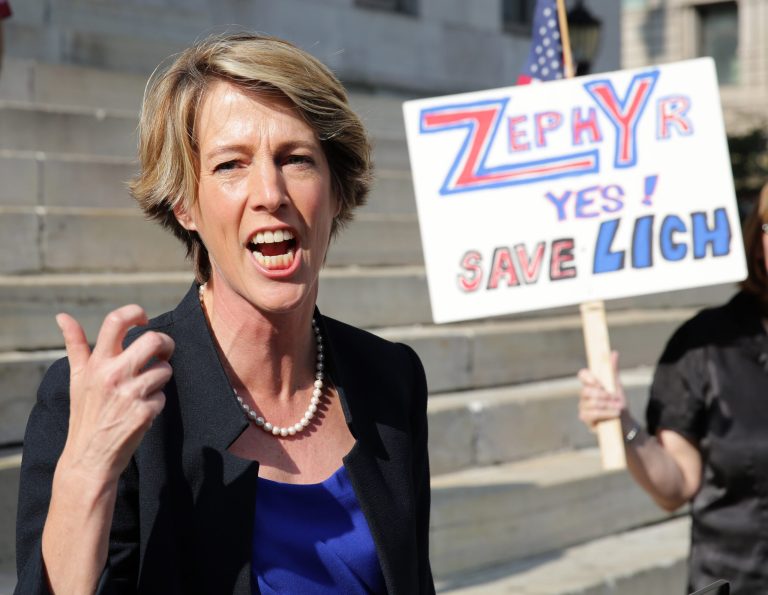 Primary foe gives liberal rebuke to NY governor