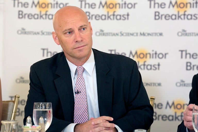 Marc Short, assistant to the president and director of the Office of Legislative Affairs. Photo Michael Bonfigli/The Christian Science Monitor