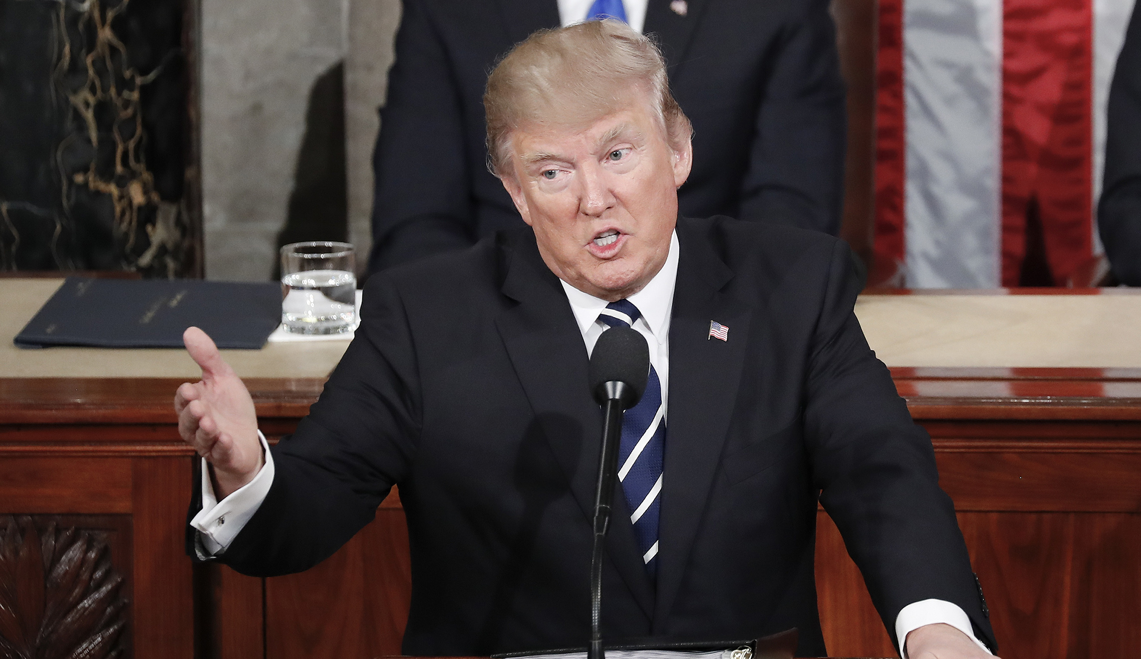 Trump to show Americans what he’s accomplished in first State of the Union