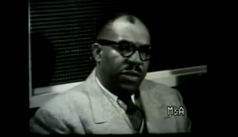 T.R.M. Howard was not only a mentor to famous civil rights icons, but he also was a champion of self-help. (Image courtesy screenshot)