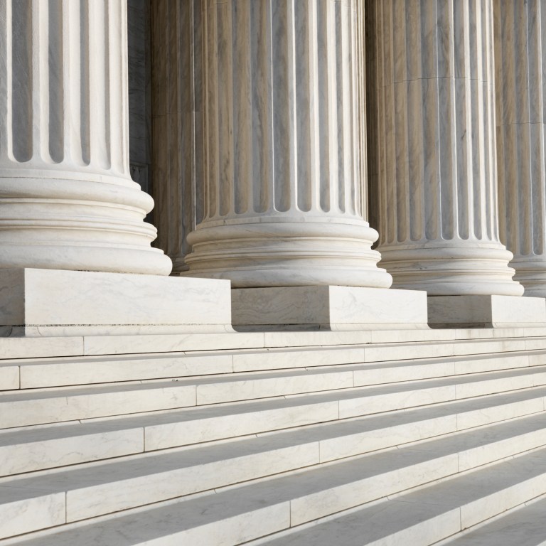 Columns at Supreme Court Building