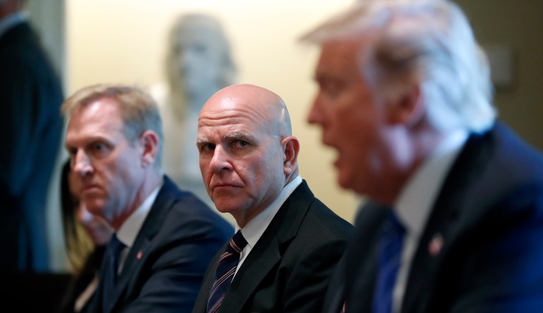 President Trump had not been impressed by H.R. McMaster's try-out as White House national security adviser. "That guy bores the shit out of me," Trump allegedly said after McMaster left the room.