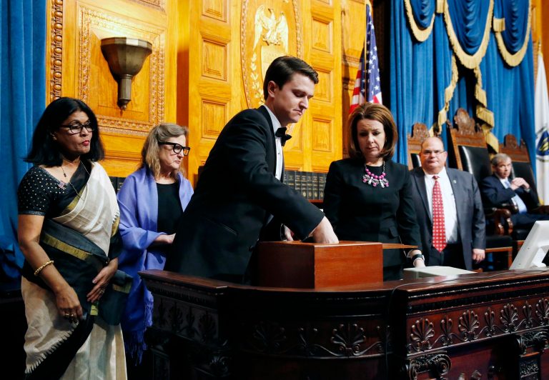 Rogue electors were supposed to present problems for Trump, but more abandoned Clinton. (AP Photo/Michael Dwyer)