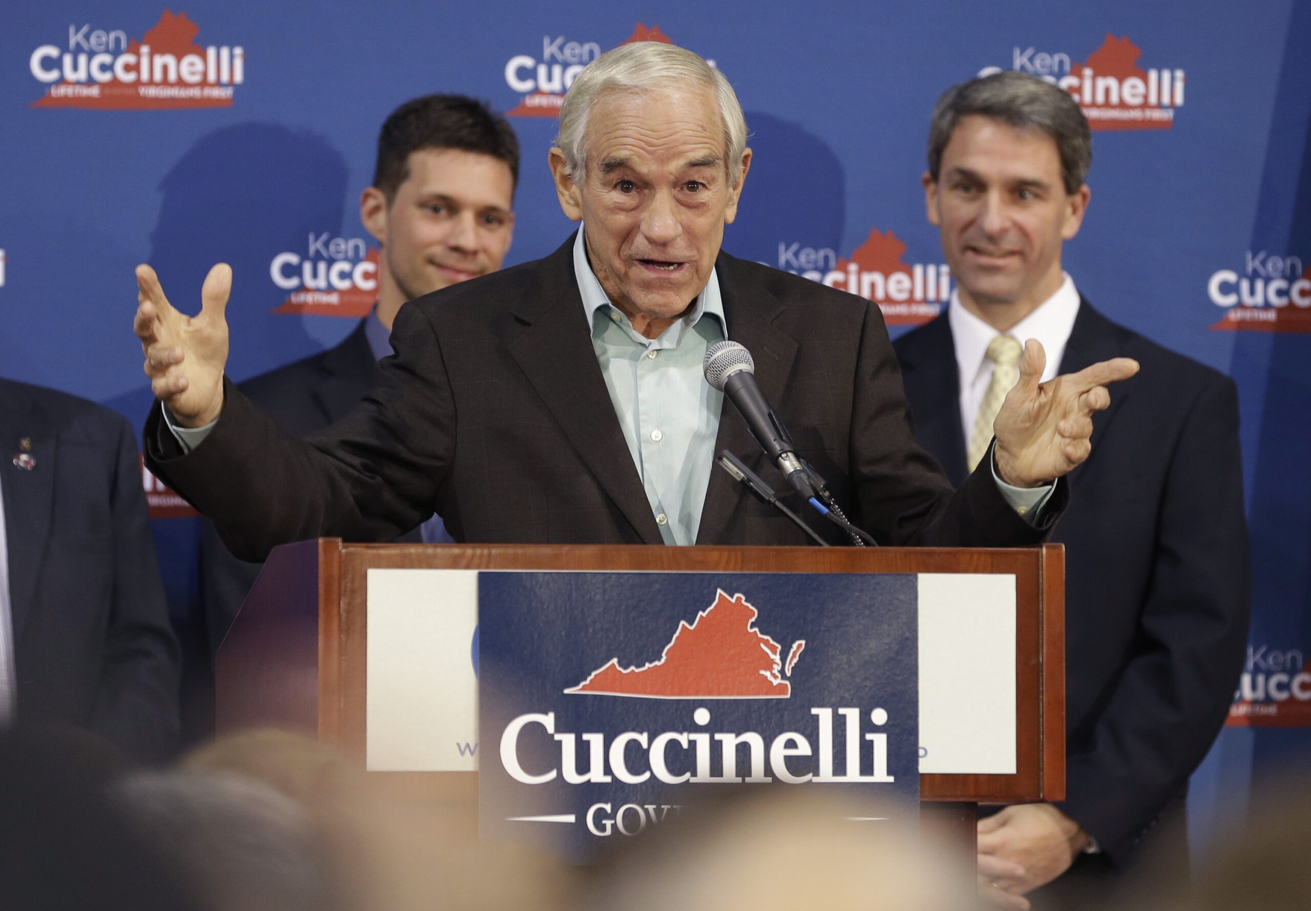 VIDEO: Ron Paul closes out Ken Cuccinelli campaign