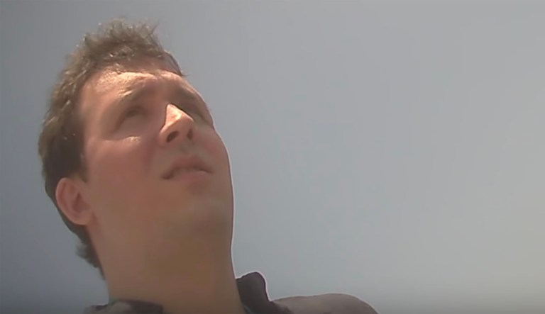 In a video published Tuesday online by O'Keefe, Nicholas Dudich, identified as the Times' audience strategy editor, is seen explaining his role at the news organization and apparently revealing his personal biases against Trump. (Image courtesy screenshot)