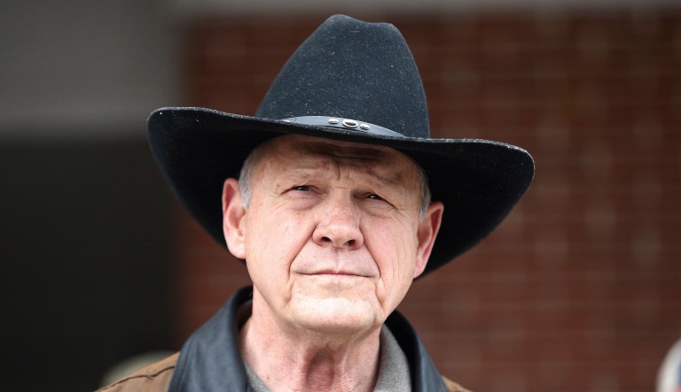 Roy Moore, the aspiring one-man vice squad, made social conservatives vote against their conscience. (AP Photo/Brynn Anderson)