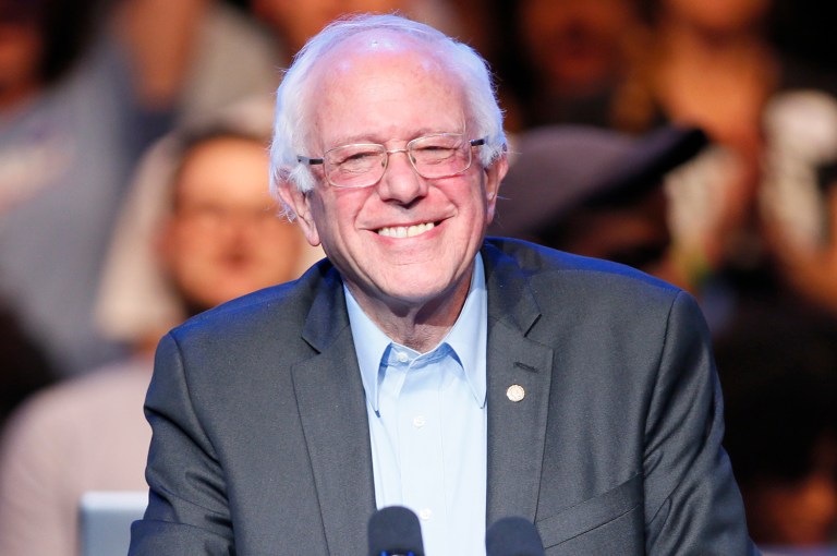 Sanders also noted that as of yesterday, his campaign officially shuttered. (AP Photo/Danny Moloshok)