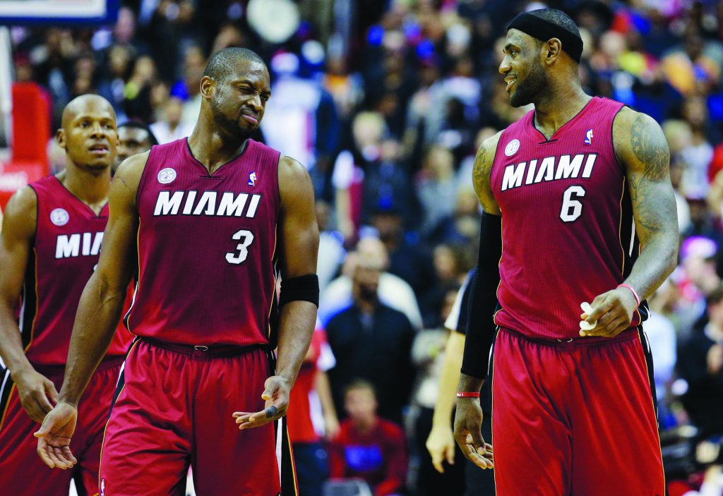 LeBron is hitting the cycle