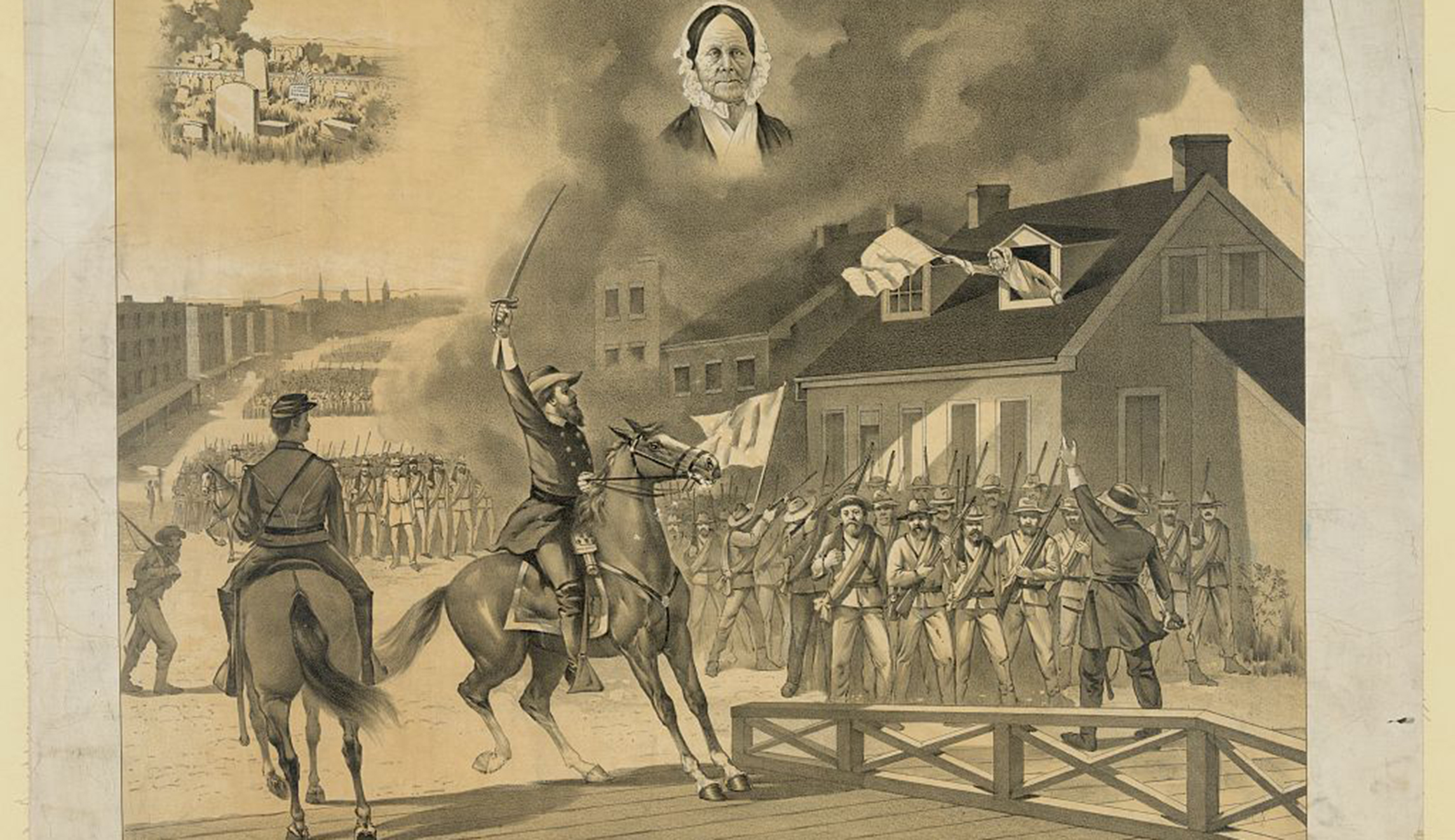 A famous poem about the Civil War isn’t entirely accurate — who really waved that flag?