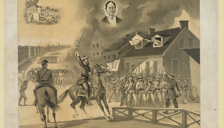 Did the flag incident actually happen? (Wikipedia Commons)